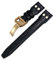 LMPVPDGADZ Bracelet de montre en cuir tissé for rivets, 20mm 21mm 22mm, adapté au grand pilote portugais IWC IW3777, adapté au bracelet de montre Seiko(Black Rose Square,22mm)