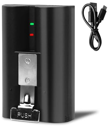 Replacement for Ring Battery, 3.65V 6040mAh quick release battery pack, Compatible with Ring Video Doorbell 2/3/3+/4,Stick Up Cam (2nd & 3rd Gen) and Spotlight Camcorder Battery（1 Pack）
