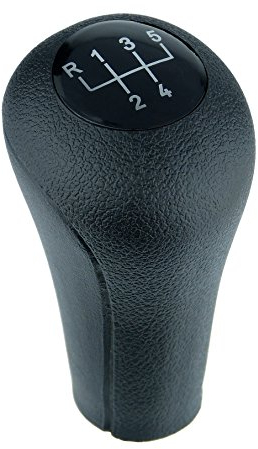 L & P Car Design L&P A276-6 Schaltknauf Knauf Schalthebel Hebel Schwarz 5 Gang kompatibel mit BMW 3er e36 e46 e90 e91 e92 e93 5er e39 e60 e61 X3 e83 Schaltknopf Plug Play Ersatzteil für OEM