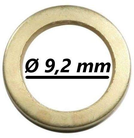Lot de 40 bagues de serrage extérieurs Ø 13,2 mm - Diamètre intérieur : 9,2 mm