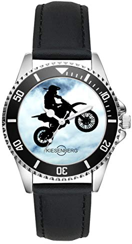 KIESENBERG Enduro Motocross MTB Motorrad Fans Fahrer Uhr L-2096