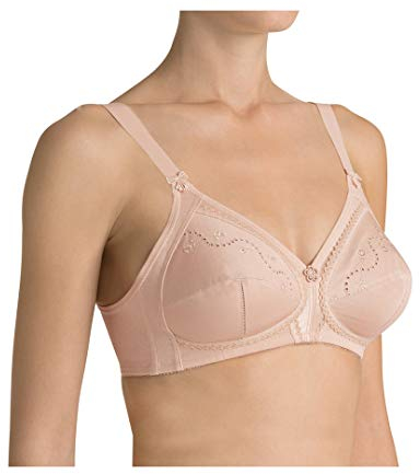 Triumph Donna Doreen + Cotton 01 N, Non-wired bra, SKIN, 9C