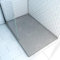 Duschwanne aus SMC Marwell Stone in grau rutschfest in Steinoptik - Duschtasse Rechteckig 90 x 140 x 2,6 cm