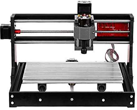 Upgrade Version CNC 30 * 18 PRO GRBL Control DIY Mini CNC Machine 3 Axis Pcb Milling Machine Wood Router Engraver with Offline Controller with ER11 and 5mm Extension Rod Working Area 300 * 180x40mm