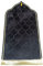 Tapis de prière musulmane, tapis de prière turc en velours épais et doux, portable, tapis de prière musulmane, tapis Janamaz Sajada pour homme et femme, uni, cadeau pour le Ramadan, l'Aïd, noir