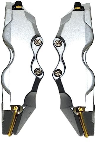 Rianpesn Bremssattelschutz,2 Stück dreidimensionale stabile Bremsabdeckung Bremssattelabdeckung | Mehrzweck-Bremssattelschutz-Abdeckungsset, universeller Auto-Rad-Bremssattel für Autoräder