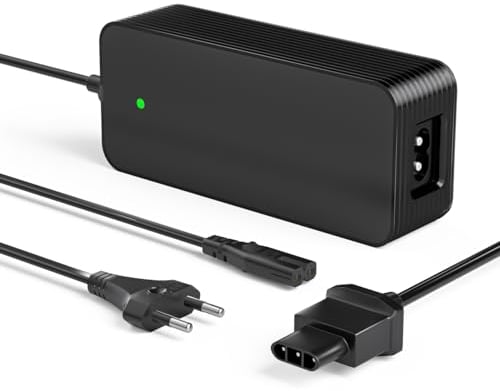 53.5V Hoverboard Charger, Prodrocam 108W Scooter Charger for NIU KQi3, 46.8V Battery Charger for NIU KQi3 Pro / KQi3 Max / KQi3 Sport / KQi2 Pro KQI Air X Sport Pro Electric Scooter Accessories