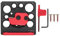 8 Holes D¨¹bel Maker Jig Kit 8/9/10/12/15/16/18/20mm d¨¹belmacher vorrichtung Rundd¨¹bel-Stabmacher Holzbearbeitungshilfen F¨¹r die Herstellung von D¨¹beln verschiedener Gr??en