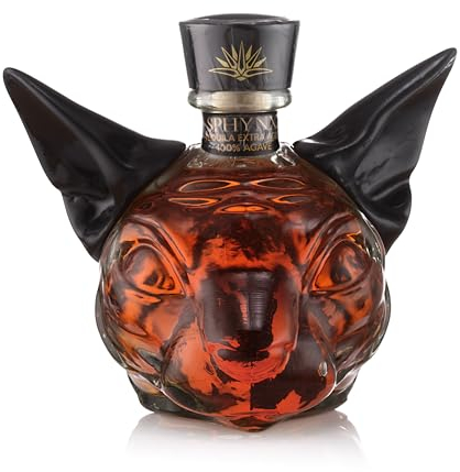 SPHYNX® Tequila Extra Aged Añejo Black Oak | 70cl | 100% Blue Agave | Handcrafted Signature Decanter | Aged 36 months in custom wine barrels | So good I should be a Cognac | Pour over ice and sip
