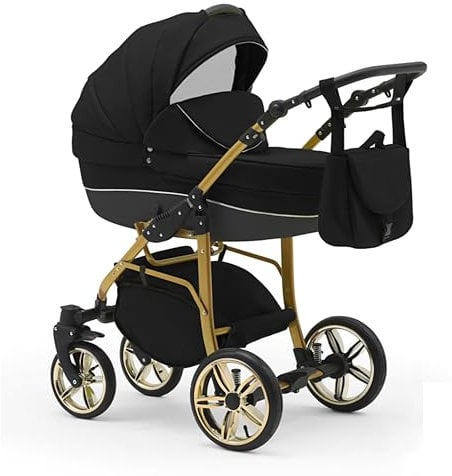 Kinderwagen 2 in 1 Neo Gold inkl. Sportsitz - 13 Teile - in 22 Farben