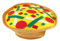 HENBRANDT 1 x Adult Novelty Pizza Hat Funny Hat Joke Gift Stag Night Hen Do Birthday Party Headwear One Size Italian Pizza Party Fancy Dress Costume Accessory Novelty Hats for Men and Women