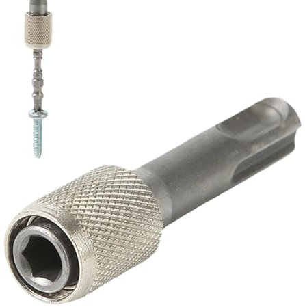 Adattatore per trapano | Adattatore per martello con manico rotondo, adattatore per punte SDS, per trapano elettrico, convertitore per trapano elettrico