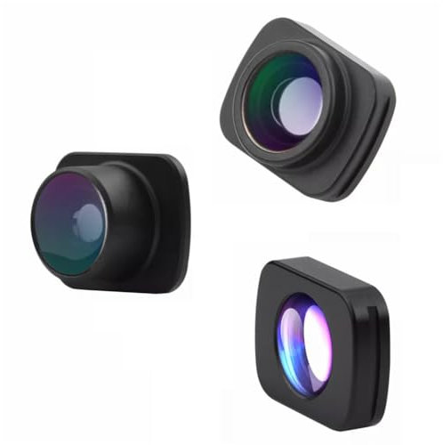 Pour DJI Osmo Pocket/Pocket 2 Macro Fisheye Grand Angle 10X Kit d'objectifs de caméra Cardan Portable Accessoires de tir Vlog (objectif fisheye)