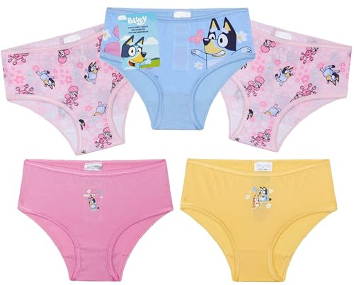 Get Trend Pokemon | Stitch Knickers Girls Breathable Panties Toddlers Teens Underwear Multipack Underpants Gifts for Girls