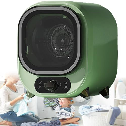 YXYLJOZ Mini-Arbeitsplatte Waschmaschine, 5 Kg Kleiner Tumble Trockner, Vollautomatisches Waschmaschine Waschmaschine