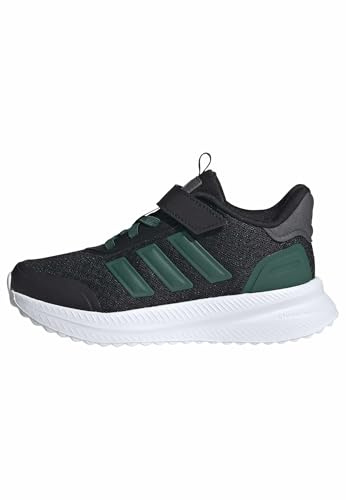 adidas Unisex Kinder X_PLR Hook and Loop Shoes Kids, core Black/Collegiate Green/Grey six, 34 EU