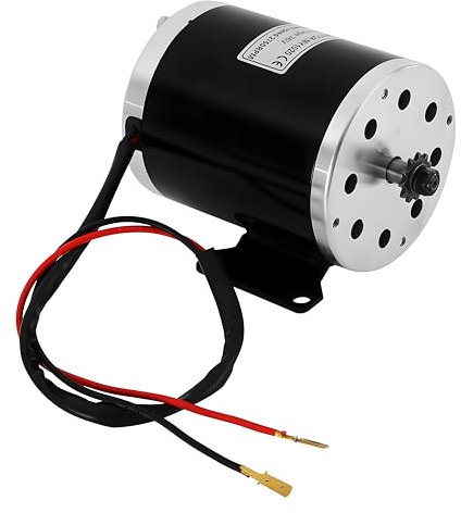 Moteur à balais, moteur électrique à courant continu, aimant permanent, 36 V, 800 W, avec contrôleur et pédale, moteur permanent, pour kart, vélo électrique, amateurs de course