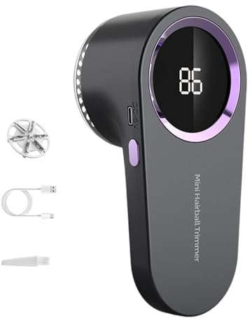 Removedor de pelusas eléctrico de tela con pantalla LED, removedor de tela, ropa