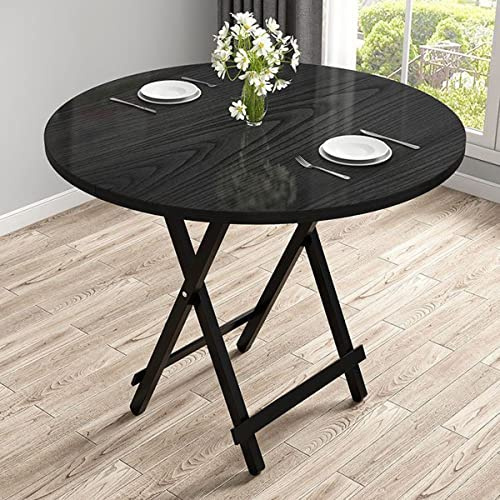 AUSHOPLAH Campingtische, Beistelltisch Klappbar, Esstisch, Balkontisch, Camping Tisch, Camping Beistelltisch E08 (Y Schwarz, 60X60X55CM)