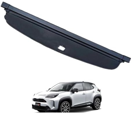WETCL Laderaumabdeckung für Toyota Yaris Cross 2024-2025, Kofferraum Schutz Frachtabdeckungen Rollo Gepäckaufbewahrung Auto Zubehör,Canvas Material