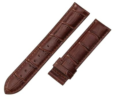 ROUHO 20mm Handgefertigtes Bequemes Leder Uhrenarmband Ergonomisches Ersatz Uhr Band für Tissot Heritage T063.610 PRS 516 T100.430 T121.430