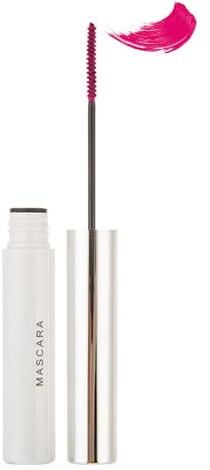 Wowstic Mascara Rosa 5D Impermeabile Ultra Fine Volume e Definizione Ciglia Lunghe Resistente alle Sbabature Non Grumoso Fibra di Seta Trucco per Occhi Lisci