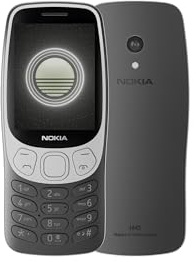 Nokia 3210 basic phone 4G, 2.4 display Grunge Black - Renewed (Renewed)