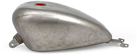 Depósito de combustible, modelo liso con capacidad de 12,5 L (3,3 galones), para Harley Davidson con carburador Sportster 04-06