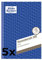 Avery Zweckform 305 Kassenbericht (A5, mikroperforiert, 50 Blatt) (5 Stück, weiß)