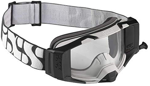 IXS Goggle Trigger+ Roll-Off White Brille, Unisex, Erwachsene, Weiß, Uni