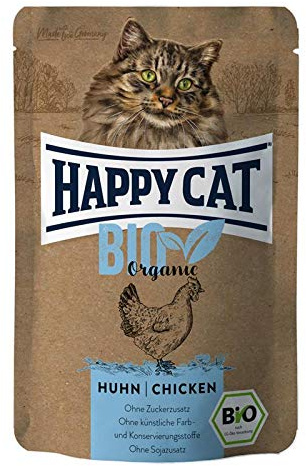Happy Cat Bio Huhn | 12x 85 g