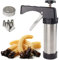 Churreras domestiques - Churrera professionnelle pour churros et matraques - Machine à biscuits et desserts en acier inoxydable