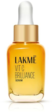 Lakme LFWY100 9to5 Vitamin C+ Gesichtsserum, für gepflegte & strahlende Haut mit antioxidativem reichhaltigem Vitamin C & Kakadu-Pflaumenextrakt, nicht fettend, 30 ml