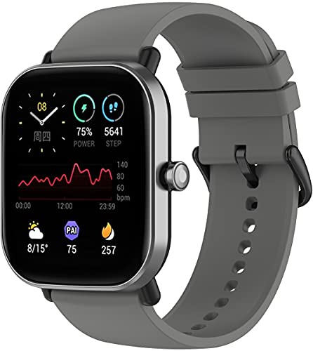 Shieranlee kompatibel mit Amazfit GTS 2mini Armband,Amazfit GTS2 Armband,Amazfit GTS2E Armband, Amazfit BIP Armband, 20mm Silikon Armbänder für AGPTEK,Blackview BV-ID205G,Blackview BV-X2,ASWEE