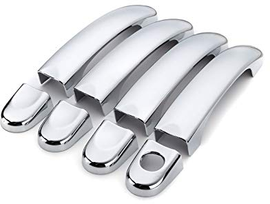 8 stücke ABS Chrom Türgriff Abdeckungen Trim Für VW Touran/Caddy/Multivan 2003 2004 2005 2006 2007 2008 2009 2010 2011 2012 2013