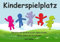 Schild: Kinderspielplatz - Betreten und Benützung auf eigene Gefahr. Eltern haften für Ihre Kinder! (Wiese) - A3, 420x297mm, beidseitiger Druck | Aluverbundschild