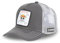 Capslab Straw Hat Crew One Piece gray Trucker Cap - One-Size