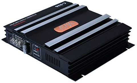 Riloer Amplificateur de puissance 2 canaux, filtre passe-bas variable 12V, amplificateur audio