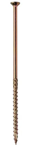 Vis charpente tête fraisée T30 6x100 zingué bichromaté FISSAGI - Boite 100-92002