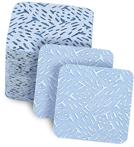 Beatifufu 540 Stück Kleine Baumwolle Reinigungspads Kleber Wischpads Für Flaschen Schnell Entferner Tücher