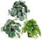 ALAGIRLS 3 Packs Fake Plant-Faux Plants Artificial for Desk Living Room Bathroom Office Decor - Small Fake Plants for Home Decoration Indoor Outdoor - Set B
