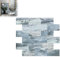YRHome 10 Blatt Upgrade 3d Fliesenaufkleber PVC Wandfliesen 34 x 29 cm Selbstklebend Fliese Fliesenfolie Klebefliesen Fliesendekor Wasserdicht Fliesensticker für Küche Bad, Typ C