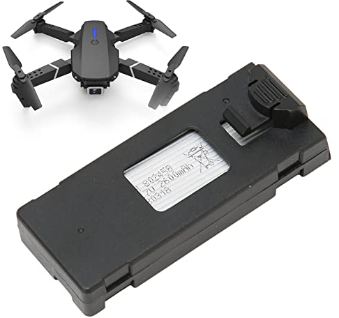 RC Drohnen Akku, Professioneller 3,7 V 2600 MAh Ersatz Drohnen Akku für E88 E88PRO E88MAX E525 E99 E99PRO P1 P5PRO K3 S1 P8