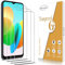 Kesuwe [3 Pièces] Verre Trempé pour Motorola Moto E13, Anti Rayures Film Protection écran, Dureté 9H, Haut Définition, sans Bulles, Installation Facile