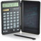 Calculadora + Notas LT-N1 - con Pantalla para Notas dígitales - 12 dígitos - Solar y Batería (Incluidas) - con Tapa Protectora, Pencil y Pantalla Borrado Automático - by Office Box