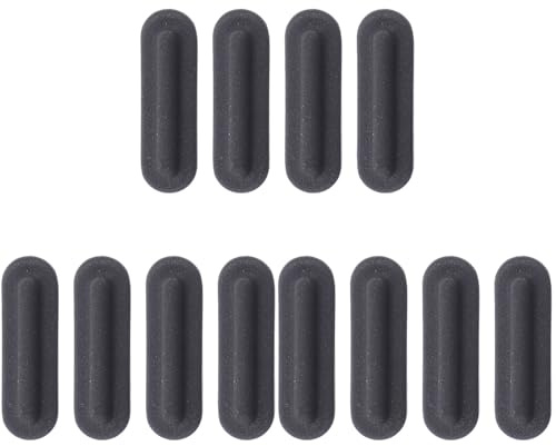 OSALADI 12 x Fußpolster für Laptop, Desktop-Tastatur, untere Füße für Laptop, Gummi-Pad für Computerfüße