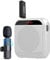 Jkoailiwi Wireless Voice Amplifier for Teachers - Portable Wireless Speaker with Microphone for Classroom - Personal Megaphone Speaker Headset System for Speaking, Meeting and Tour Guide, White