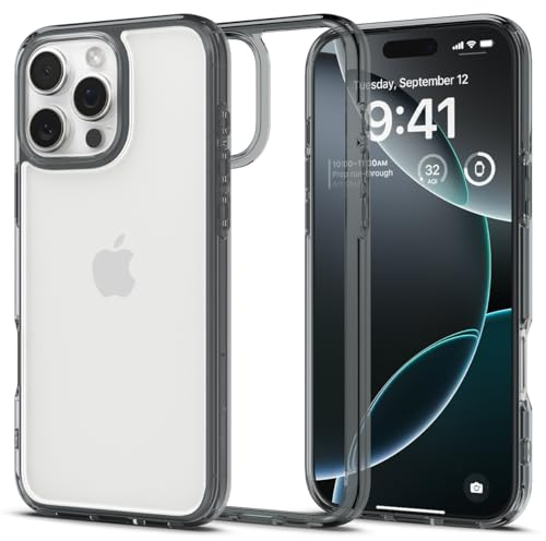 Spigen Schutzhülle für iPhone 16 Pro, Ultra-Hybrid, kein Magnetring, Anti-Vergilbung, Space Crystal