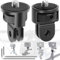 Begpoee 2 Pezzi Adattatore per Treppiede Accessorio, Adattatore per Treppiede Nero per Fotocamera, Adattatore per Treppiede a 360°, Con 2 Chiave Inglese, Per Gopro, Sjcam e Altre Action Camera
