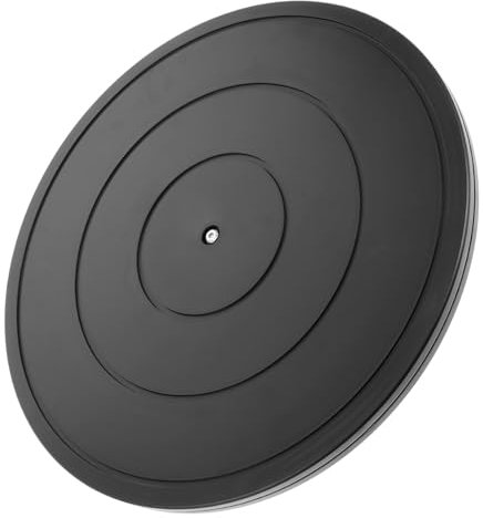 SHINEOFI Piatto Girevole per Scultura in Argilla Base Piatta Resistente e Liscia Strumento Manuale per Tornitura e Pittura per Modellismo e Creazioni Artigianali